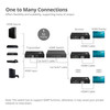 SIIG HDMI 2.0 4K60Hz Over IP Extender / Matrix with IR - Decoder (RX) - 120M - HDMI Over IP Networks for Cat5e/6 - One to Many/Many to Many - Multi-casting connection - HDMI over HDBitT - Support distance up to 394ft (120M) - Works with IGMP Network 