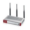 ZYXEL USG FLEX 100W Network Security/Firewall Appliance - 5 Port - 10/100/1000Base-T - Gigabit Ethernet - Wireless LAN IEEE 802.11 a/b/g/n/ac - DES, 3DES, AES (256-bit), MD5, SHA-1, SHA-2, WPA3 - 30 VPN - 5 x RJ-45 - 1 Total Expansion Slots