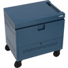 Bretford CUBE Toploader Cart - 4 Casters - 5" Caster Size - Steel - 34" Width x 23" Depth x 33" Height - Topaz - For 40 Devices