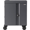 Bretford Pre-wired CUBE Cart - 2 Shelf - 5" Caster Size - Steel - 30" Width x 26.5" Depth x 37.5" Height - Pacific Blue - For 36 Devices