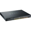 ZYXEL XMG1930-30HP Ethernet Switch - 28 Ports - Manageable - 2.5 Gigabit Ethernet, 10 Gigabit Ethernet - 2.5GBase-T, 10GBase-T, 10GBase-X - 3 Layer Supported - Modular - 864.10 W Power Consumption - 700 W PoE Budget - Twisted Pair, Optical Fiber - Po