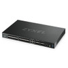 ZYXEL 28-port GbE L3 Managed Switch with 4 SFP+ Uplink - 4 Ports - Manageable - 10 Gigabit Ethernet, Gigabit Ethernet - 10GBase-X, 1000Base-X, 100/1000Base-T - 4 Layer Supported - Modular - 28 SFP Slots - Optical Fiber, Twisted Pair - Rack-mountable 