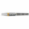 Allied Telesis x950-28XTQm Layer 3 Switch - 24 Ports - Manageable - 10 Gigabit Ethernet, 40 Gigabit Ethernet, 100 Gigabit Ethernet - 10GBase-T, 40GBase-X, 100GBase-X - 3 Layer Supported - Modular - 255.30 W Power Consumption - Optical Fiber, Twisted 