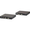 ATEN USB DVI Dual View HDBaseT 2.0 KVM Extender (1920 x 1200 @100 m)-TAA Compliant - 2 Computer(s) - 1 Local User(s) - 492.13 ft Range - WUXGA - 1920 x 1200 Maximum Video Resolution - 2 x Network (RJ-45) - 4 x USB - 4 x DVI - 5 V DC Input Voltage - F