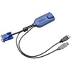 Raritan Dominion KX II KVM Cable - HD-15 Male Video, Type A Male USB - RJ-45 Female Network - Gray