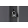 Bretford CUBE Cart - 1 Shelf - 4 Casters - Steel - 30" Width x 26.5" Depth x 37.5" Height - Charcoal - For 16 Devices