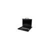 Bretford Core M Cart - 2 Shelf - 4 Casters - 5" Caster Size - Steel - 25.3" Width x 26.5" Depth x 41.4" Height - Orchid - For 24 Devices