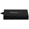 StarTech.com 4 Port USB 3.0 Hub - USB Type-A to 1x USB-C & 3x USB-A SuperSpeed 5Gbps - USB Bus Powered - Portable/Laptop USB 3.2 Gen 1 Hub - USB Bus Powered 4 port USB 3.0 hub - USB Type-A laptop host to 3x USB-A / 1x USB-C with SuperSpeed 5Gbps (3.1