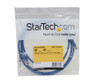 StarTech.com 6 ft Blue Snagless Cat5e UTP Patch Cable - Make Fast Ethernet network connections using this high quality Cat5e Cable, with Power-over-Ethernet capability - 6ft Cat5e Patch Cable - 6 ft Cat 5e patch cable - 6' Cat5e Patch Cord - 6ft RJ45