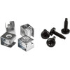 StarTech.com Server Rack Screws and Clip Nuts - 10-32 - Rack Mount Screws and Slide-On Cage Nuts - Clip Nuts and Screws - 50 Pack - Mount server networking and A/V equipment with these high quality 10 32 clip nuts and screws - Slide-on cage nuts - Ra