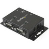 StarTech.com USB to Serial Adapter â?" 2 Port â?" Wall Mount â?" Din Rail Clips â?" Industrial â?" COM Port Retention â?" FTDI â?" DB9 - Add 2 DIN Rail-mountable RS232 Serial ports to any system through USB - USB to Serial - USB to RS232 - USB to DB9