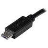StarTech.com 8in USB OTG Cable - Micro USB to Micro USB - M/M - USB OTG Adapter - 8 inch - Connect your USB On-the-Go capable tablet or phone to an external drive or other Micro USB device - 8" Micro USB to Micro USB OTG Cable M/M - 8in USB OTG Cable