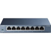 TP-LINK TL-SG108 - 8 Port Gigabit Unmanaged Ethernet Network Switch - Ethernet Splitter - Plug & Play - Fanless Metal Design - Shielded Ports - Traffic Optimization