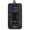 CyberPower EC650LCD Ecologic UPS Systems - 650VA/390W, 120 VAC, NEMA 5-15P, Compact, 8 Outlets, LCD, PowerPanel® Personal, $100000 CEG, 3YR Warranty