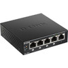 D-Link 5-Port Desktop Gigabit PoE+ Switch - 5 Ports - Manageable - Gigabit Ethernet - 10/100/1000Base-T - 2 Layer Supported - Twisted Pair - Desktop