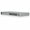 Ubiquiti USW-24-POE Ethernet Switch - 24 Ports - Manageable - 2 Layer Supported - Modular - 2 SFP Slots - Optical Fiber, Twisted Pair - 1U High - Rack-mountable, Desktop - 1 Year Limited Warranty