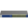 Netgear GS524PP Ethernet Switch - 24 Ports - 2 Layer Supported - 359.50 W Power Consumption - 300 W PoE Budget - Twisted Pair - PoE Ports - Desktop, Rack-mountable - Lifetime Limited Warranty