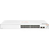 Aruba Instant On 1830 24G 2SFP Switch - 24 Ports - Manageable - Gigabit Ethernet - 10/100/1000Base-T, 100/1000Base-X - 2 Layer Supported - Modular - 2 SFP Slots - 7.80 W Power Consumption - Twisted Pair, Optical Fiber - Rack-mountable, Cabinet Mount,