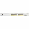 Cisco Catalyst C1200-24P-4G Ethernet Switch - 24 Ports - Manageable - Gigabit Ethernet - 1000Base-X, 10/100/1000Base-T - 3 Layer Supported - Modular - 4 SFP Slots - 236.40 W Power Consumption - 195 W PoE Budget - Optical Fiber, Twisted Pair - PoE Por