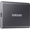Samsung T7 MU-PC1T0T/AM 1 TB Portable Solid State Drive - External - PCI Express NVMe - Titan Gray - Gaming Console, Smartphone, Tablet, Desktop PC Device Supported - USB 3.2 (Gen 2) Type C - 1050 MB/s Maximum Read Transfer Rate - 256-bit Encryption 