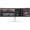 LG 49BQ95C-W 49" Class Dual Quad HD (DQHD) Curved Screen LCD Monitor - 32:9 - 49" Viewable - Nano In-plane Switching (Nano IPS) Technology - 5120 x 1440 - HDMI - DisplayPort