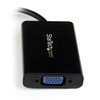 StarTech.com Micro HDMIÂ® to VGA Adapter Converter with Audio for Smartphones / Ultrabooks / Tablets - 1920x1080 - Convert a Micro HDMI video signal to VGA, with discrete audio output - micro hdmi to vga adapter - micro hdmi to vga converter - micro 