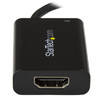 StarTech.com USB C to HDMI 2.0 Adapter 4K 60Hz with 60W Power Delivery Pass-Through Charging - USB Type-C to HDMI Video Converter - Black - Black USB Type C (DP 1.2 Alt Mode) to HDMI 2.0 video display adapter converter 4K 60Hz UHD; HDCP 2.2/1.4 - 60W