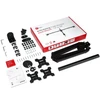 SIIG Articulating Triple Monitor Desk Mount - 13" to 27" - 6 Display(s) Supported - 13" to 27" Screen Support - 66 lb Load Capacity - 75 x 75, 100 x 100 - 1