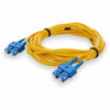 AddOn 5m SC (Male) to SC (Male) Straight Yellow OS2 Duplex OFNR (Riser-Rated) Fiber Patch Cable - 100% compatible and guaranteed to work