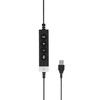 EPOS IMPACT SC 660 ANC USB - Stereo - USB - Wired - 50 Hz - 18 kHz - Binaural - 3.28 ft Cable - Noise Cancelling Microphone - Noise Canceling - Black, Silver