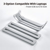 SIIG Aluminum Vertical Laptop Stand For 13" to 15" Macbooks & Laptops - Anti-Scratch & Anti-Slip Space Saving Stand