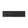 Black Box 4K USB 2.0 RS-232 Audio Video Extender DisplayPort - 1 Input Device - 1 Output Device - 330 ft Range - 2 x Network (RJ-45) - 3 x USB - DisplayPort - 4K - 3840 x 2160 - Twisted Pair - Category 7