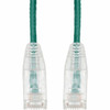 AddOn 7ft RJ-45 (Male) to RJ-45 (Male) Straight Green Cat6 UTP Slim PVC Copper Patch Cable - 100% compatible and guaranteed to work