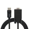 VisionTek DisplayPort to VGA 2 Meter Cable (M/M) - DisplayPort to VGA Active cable - DP to VGA Cable Male to Male 2 meter 6.6 ft Active (1920x1080) 60 Hz