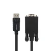 VisionTek DisplayPort to VGA 2 Meter Cable (M/M) - DisplayPort to VGA Active cable - DP to VGA Cable Male to Male 2 meter 6.6 ft Active (1920x1080) 60 Hz