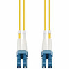 AddOn 15m LC (Male) to LC (Male) Yellow OS2 Duplex Fiber OFNR (Riser-Rated) Patch Cable - 100% compatible and guaranteed to work