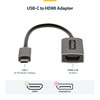 StarTech.com USB C to HDMI Adapter Dongle, 4K 60Hz, HDR10, USB-C to HDMI 2.0b Converter, USB Type-C DP Alt Mode to HDMI Monitor/Display - USB C to HDMI video adapter dongle w/ HDR10 - 4K 60Hz (3840x2160)/1080p/HBR3/18Gbps/2ch Audio/HDCP 2.2 - USB Typ