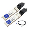 AddOn Dell Force10 CBL-10GSFP-DAC-3M Compatible TAA Compliant 10GBase-CU SFP+ to SFP+ Direct Attach Cable (Passive Twinax, 3m) - 100% compatible and guaranteed to work