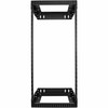 StarTech.com 2-Post 24U Heavy-Duty Wall Mount Network Rack, 19" Open Frame Server Rack with Adjustable Depth, Data Rack for IT Equipment~ - 2-Post 24U open frame network rack with adjustable depth (12-20in) - Durable heavy-duty 19" data server rack -