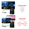 SIIG 4K 1x2 DisplayPort 1.2 to HDMI MST Splitter - DP to 2x HDMI output - 21.6Gbps video bandwidth - Supports 4K HDR and HDCP 2.2 - Dual 4K DP to HDMI MST Hub Splitter - Dual 4K 30Hz HDMI Monitors - Video Splitter for Extended Desktop Mode - DP 1.2 M