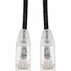 AddOn 7ft RJ-45 (Male) to RJ-45 (Male) Straight Black Cat6 UTP Slim PVC Copper Patch Cable - 100% compatible and guaranteed to work