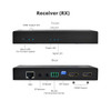 SIIG HDMI 2.0 4K HDR over HDBaseT Receiver 198ft - Auto Scaling - PoC - TAA Compliant