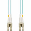 AddOn 65m LC (Male) to LC (Male) Aqua OM4 Duplex Fiber OFNR (Riser-Rated) Patch Cable - 100% compatible and guaranteed to work in OM4 and OM3 applications