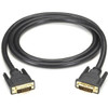 Black Box DVI-I Dual-Link Cable - 3.20 ft DVI-I Video Cable for Video Device, Monitor, Computer, Projector, KVM Switch - First End: 1 x DVI-I (Dual-Link) Digital Video - Male - Second End: 1 x DVI-I (Dual-Link) Digital Video - Male - 9.9 Gbit/s - Sup