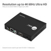 SIIG HDMI 2.0 4K60Hz Over IP Extender / Matrix with IR - Encoder (TX) - 120M HDMI Over IP Network for Cat5e/6 - One to Many/Many to Many - Multi-casting connection - HDMI over HDbitT - Support distance up to 394ft (120M) - Works with IGMP Network swi
