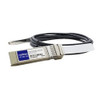 HP J9284B to Brocade (Formerly) 10G-SFPP-TWX-0501 Compatible TAA Compliant 10GBase-CU SFP+ to SFP+ Direct Attach Cable (Active Twinax, 5m) - 100% compatible and guaranteed to work