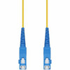 AddOn 1m SC (Male) to SC (Male) Yellow OS2 Simplex Fiber OFNR (Riser-Rated) Patch Cable - 100% compatible and guaranteed to work