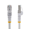 StarTech.com 3ft CAT6a Ethernet Cable, White Low Smoke Zero Halogen (LSZH) 10 GbE 100W PoE S/FTP Snagless RJ-45 Network Patch Cord - 3ft White Low Smoke Zero Halogen (LSZH) Shielded CAT6A Ethernet Cable - 10GbE Multi Gigabit 1/2.5/5/10Gbps - 100W PoE
