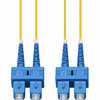 AddOn 3m SC (Male) to SC (Male) Yellow OS2 Duplex Fiber OFNR (Riser-Rated) Patch Cable - 100% compatible and guaranteed to work