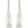 AddOn 1ft RJ-45 (Male) to RJ-45 (Male) Straight White Cat6 UTP Slim PVC Copper Patch Cable - 100% compatible and guaranteed to work
